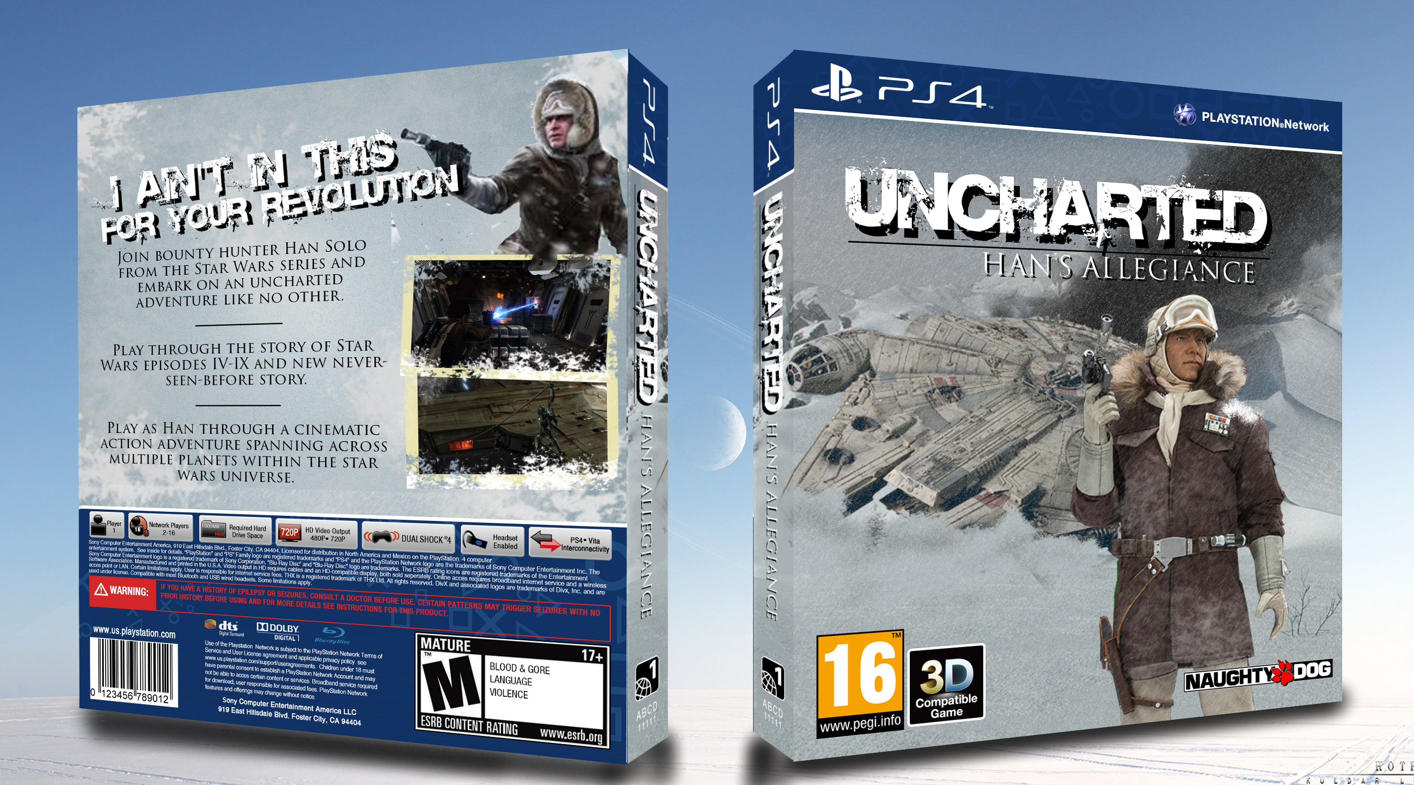 Uncharted: Han's Allegiance box cover