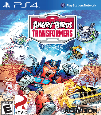 Angry Birds Transformers box cover