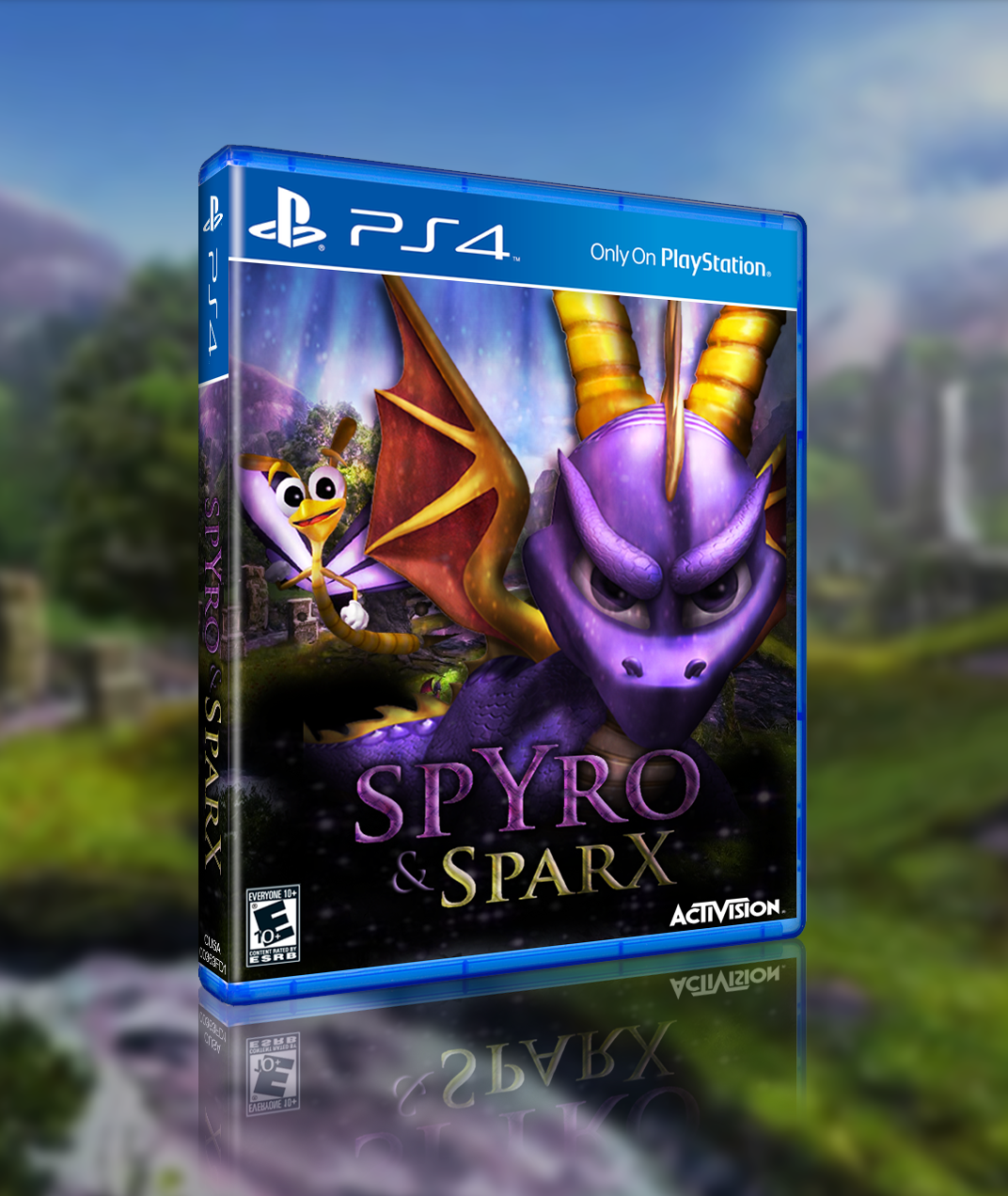 Spyro & Sparx box cover