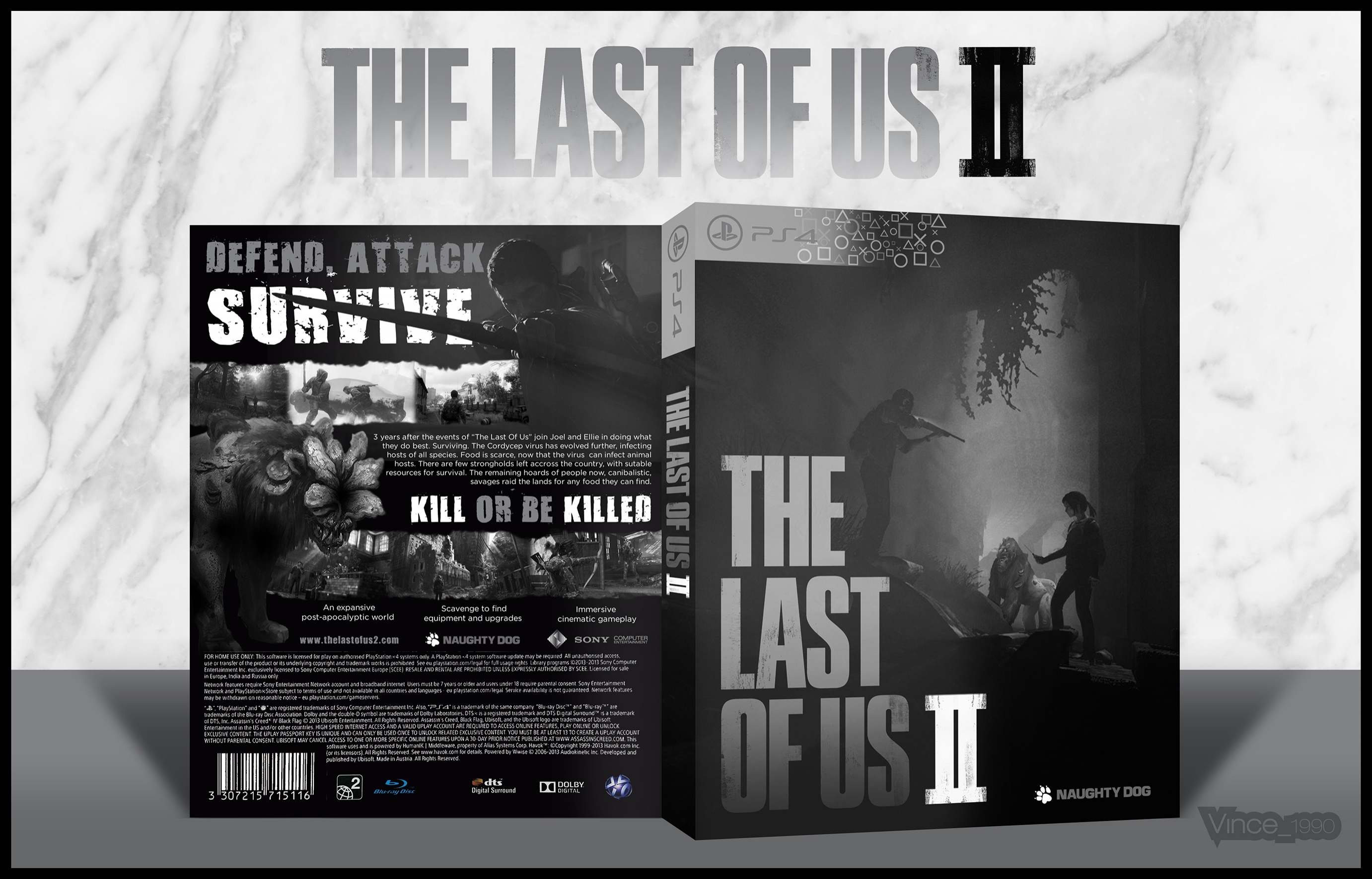 The Last of Us 2 box cover
