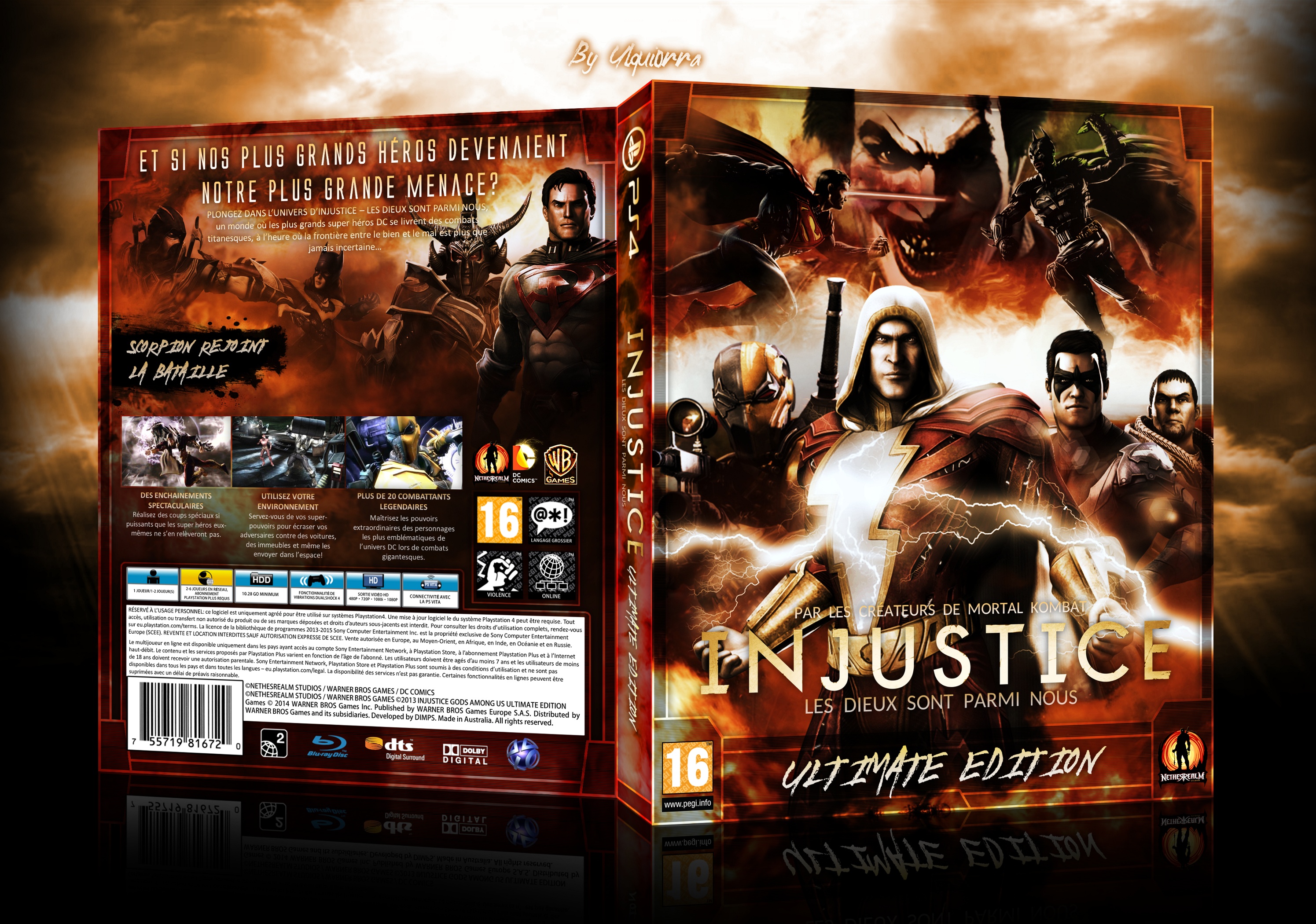Injustice Gods Among Us - Ultimate Edition box cover