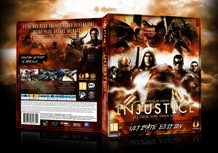 Injustice Gods Among Us - Ultimate Edition box art cover