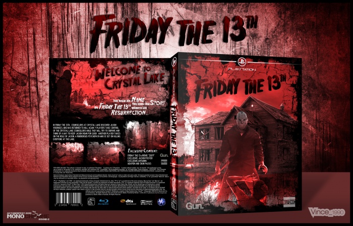 Friday The 13th box art cover