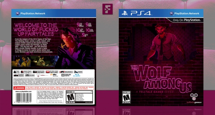 The Wolf Among Us box art cover