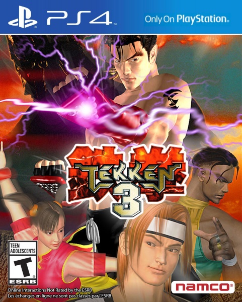 Tekken 3 box art cover