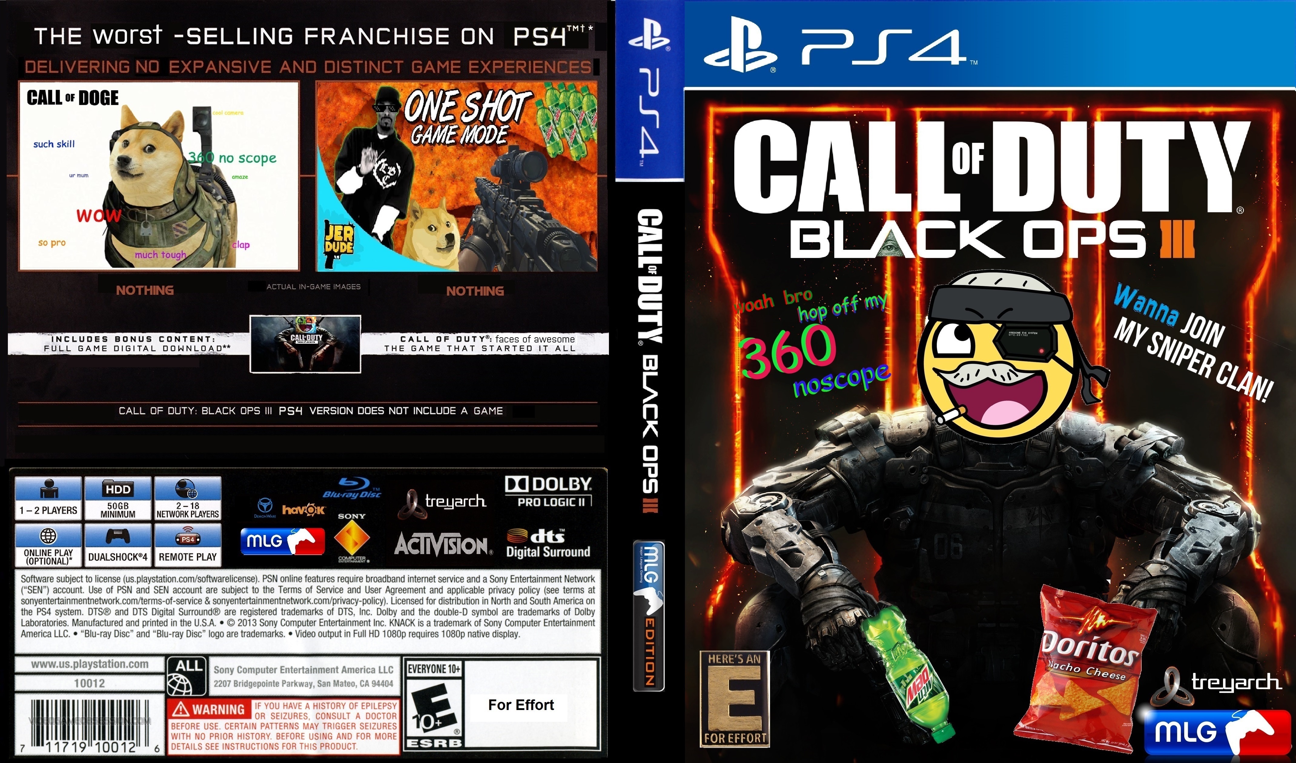 call of duty black ops 3 mlg box cover