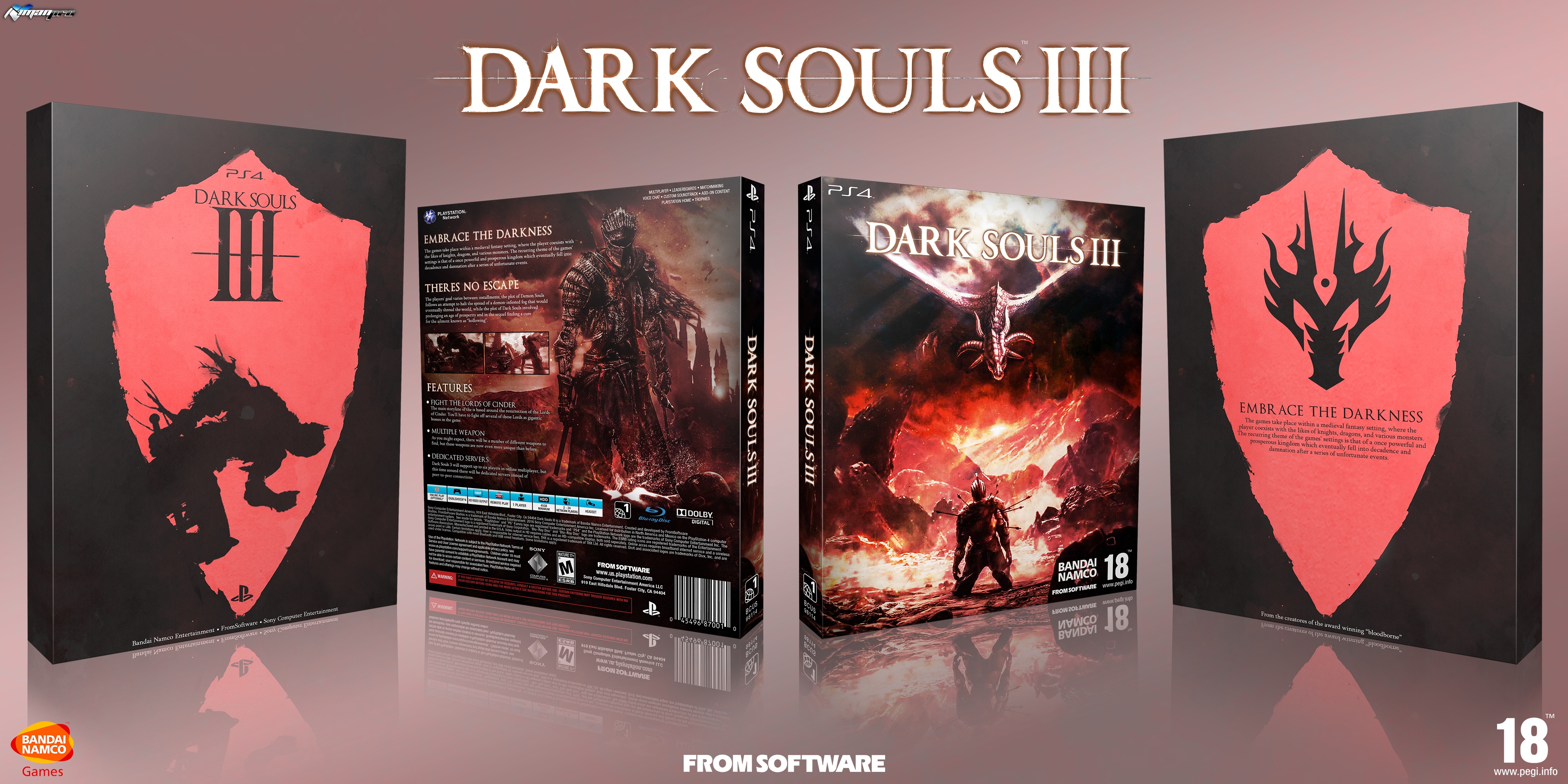 Dark Souls 3 box cover
