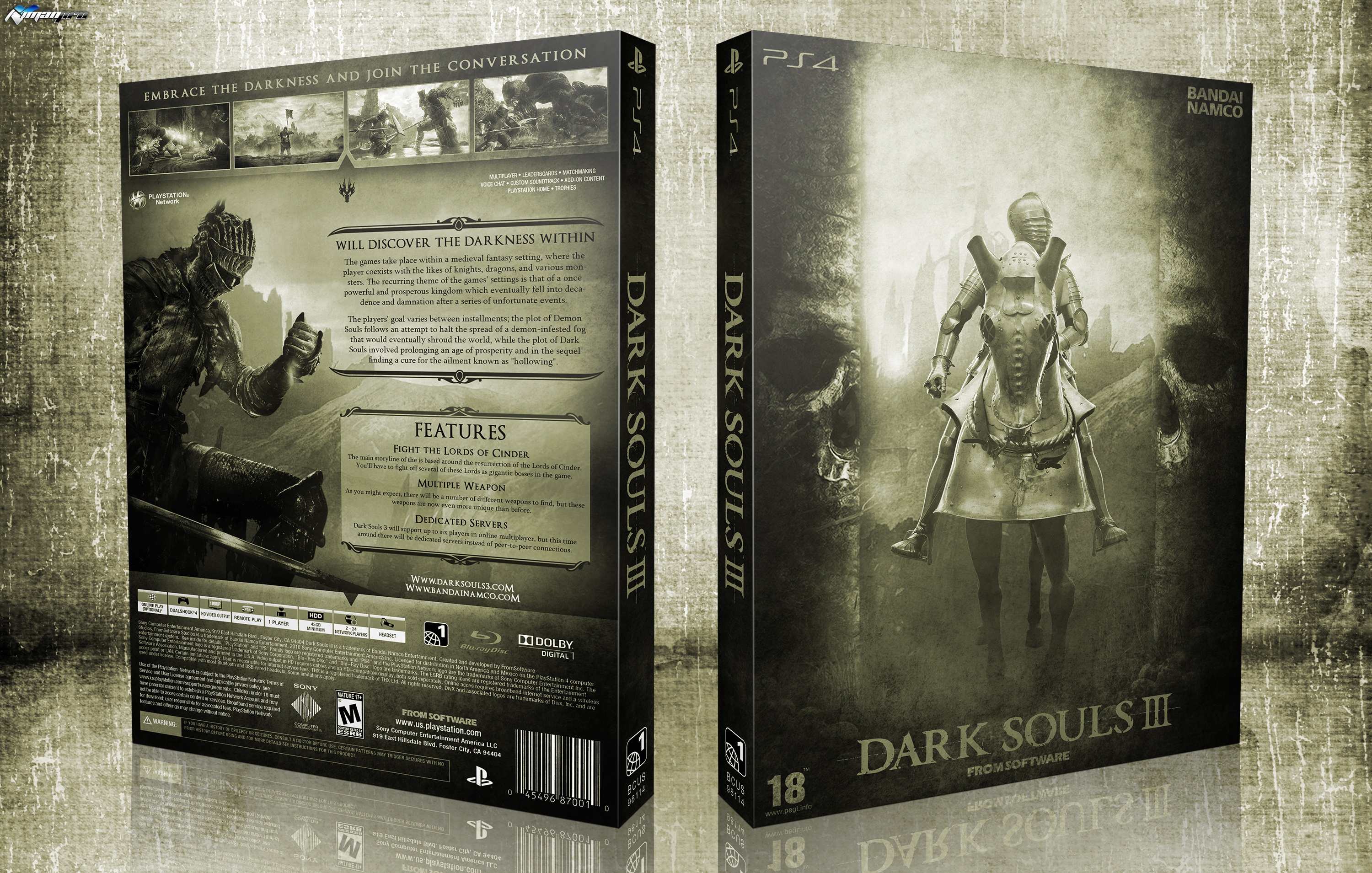 Dark Souls 3 box cover