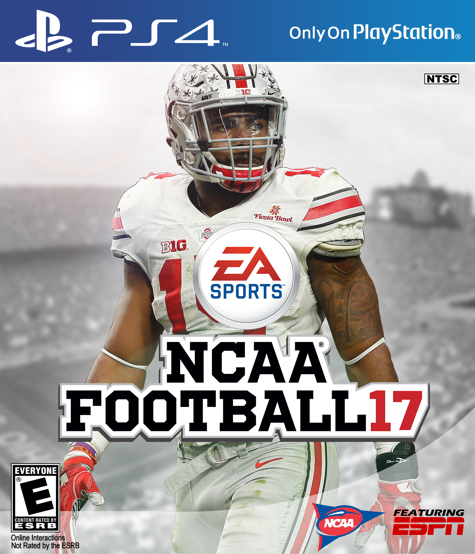 NCAA Football 17 box cover