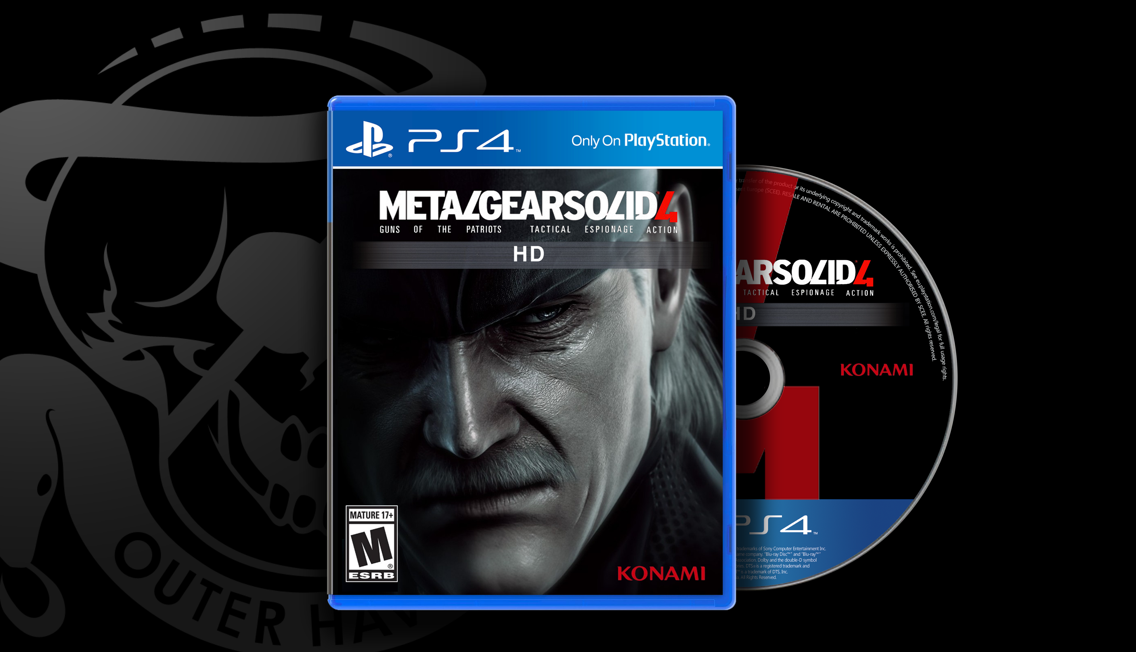 Metal Gear Solid 4 : Guns Of The Patriots box cover