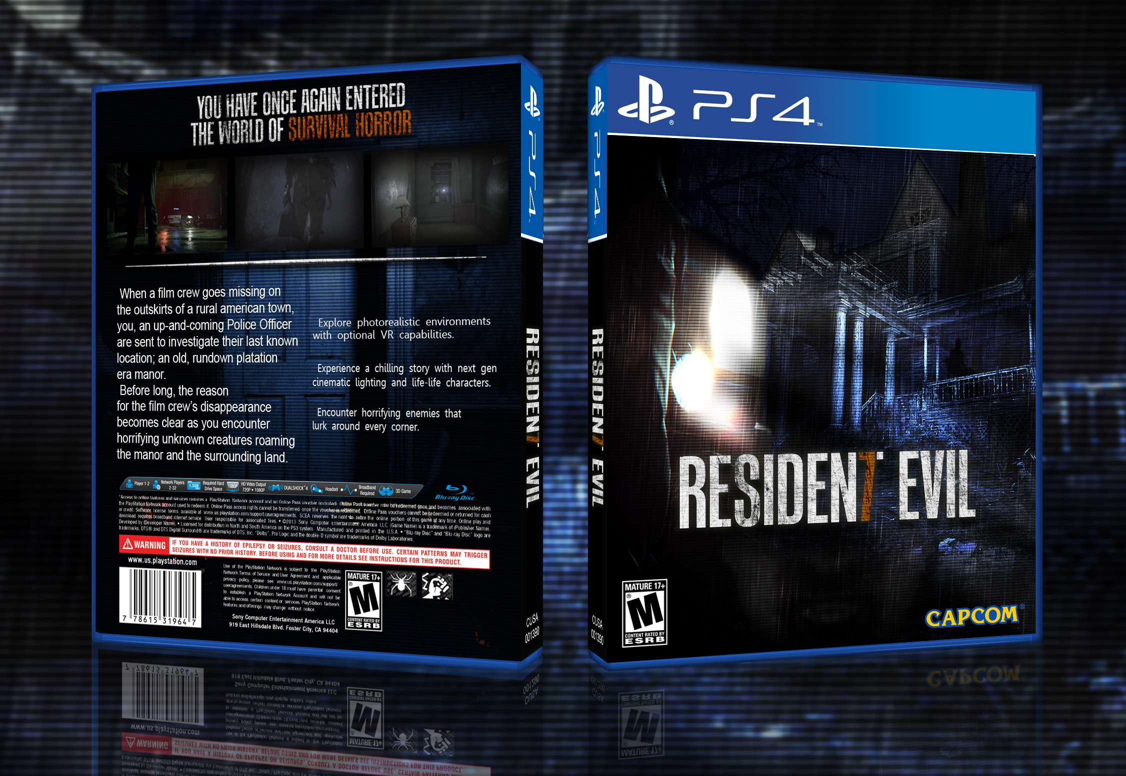 Resident Evil 7 box cover