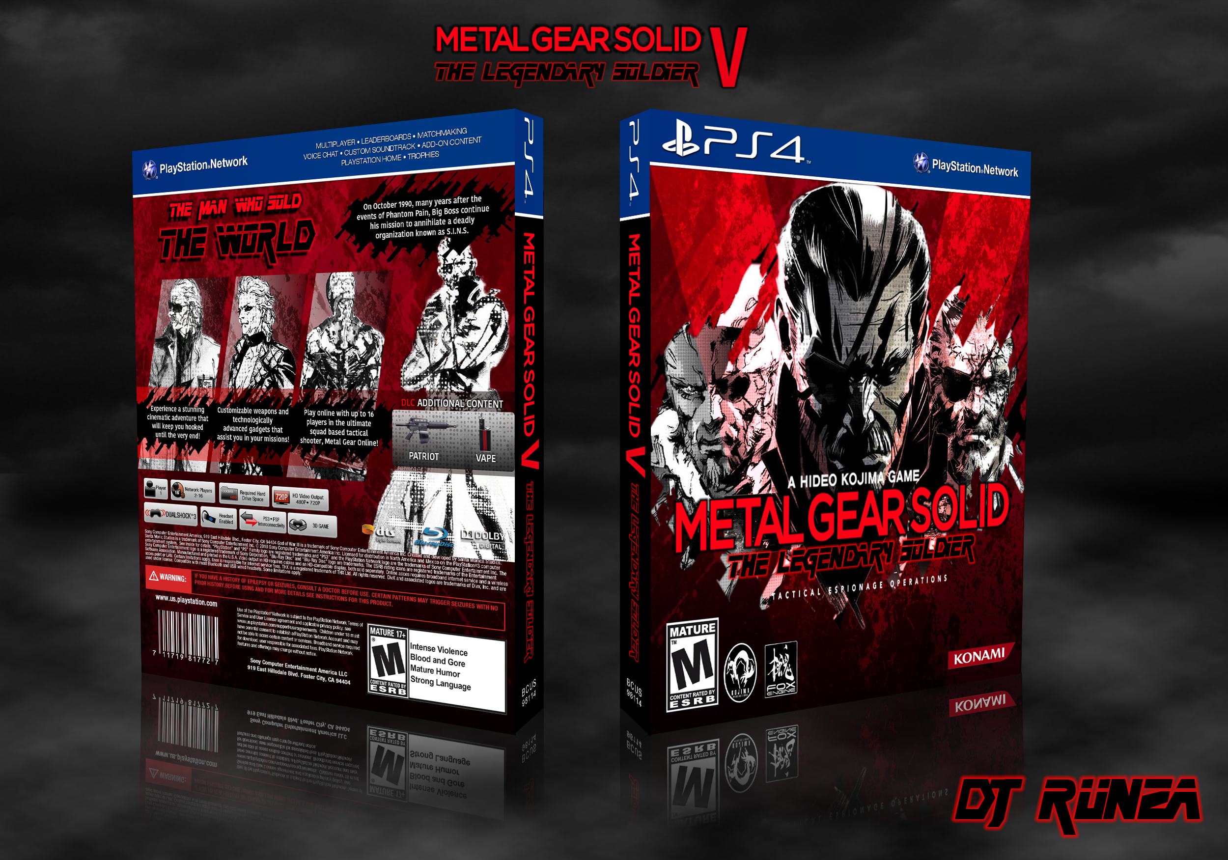 Metal Gear Solid V: The Legendary Soldier box cover
