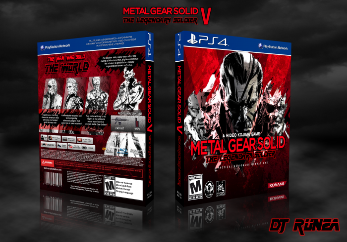 Metal Gear Solid V: The Legendary Soldier box art cover