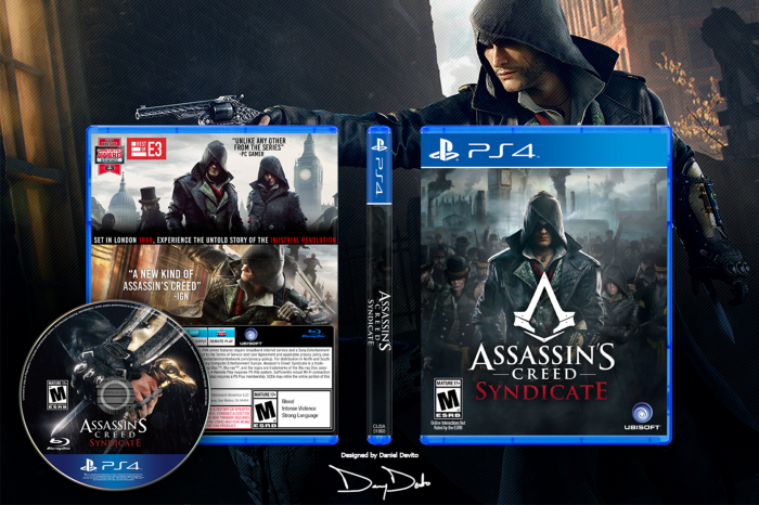 Assassin's Creed Syndicate PS4 box art cover