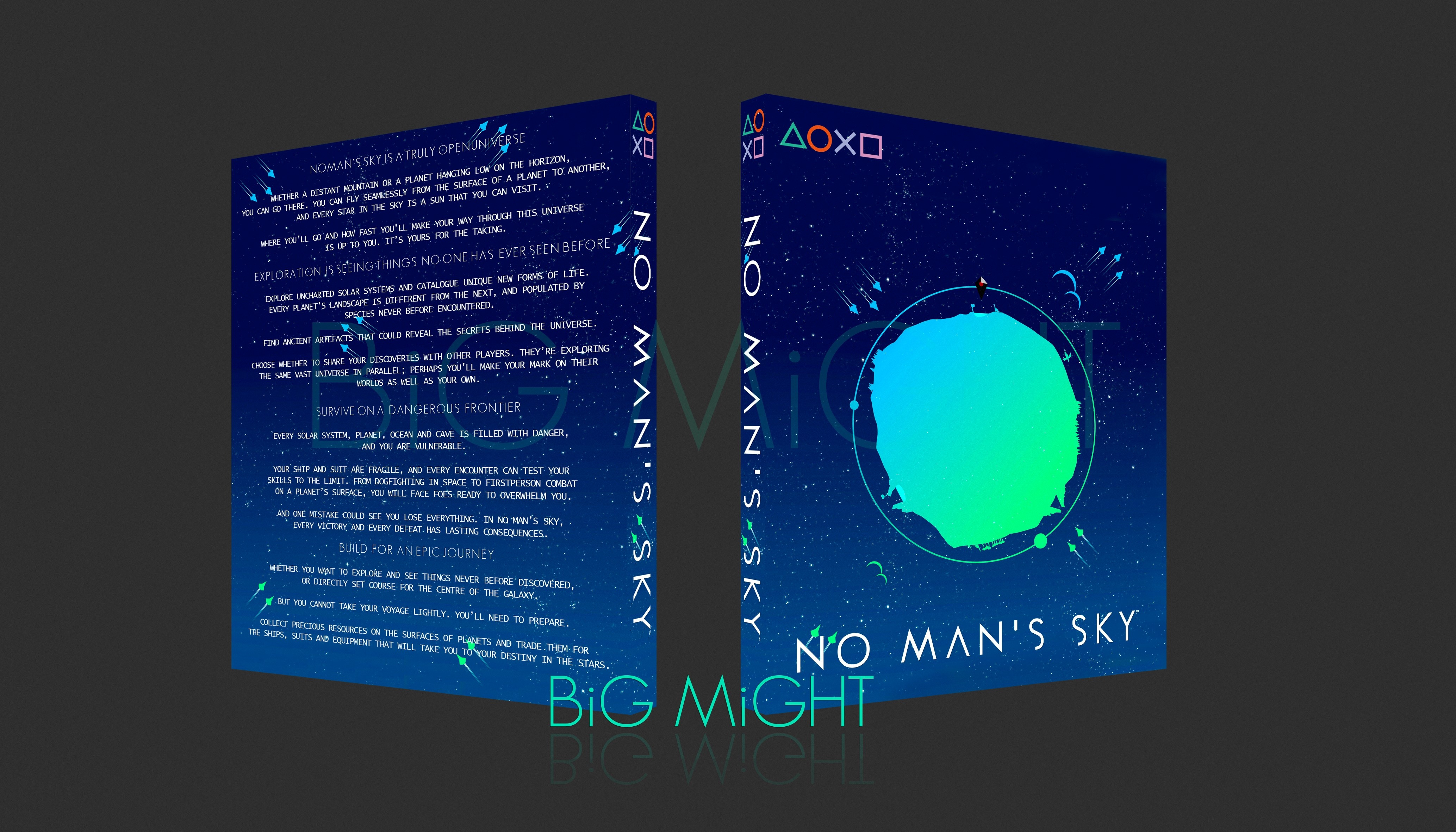 No Man's Sky box cover