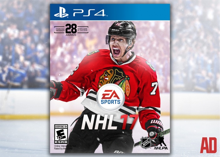 NHL 17 box art cover
