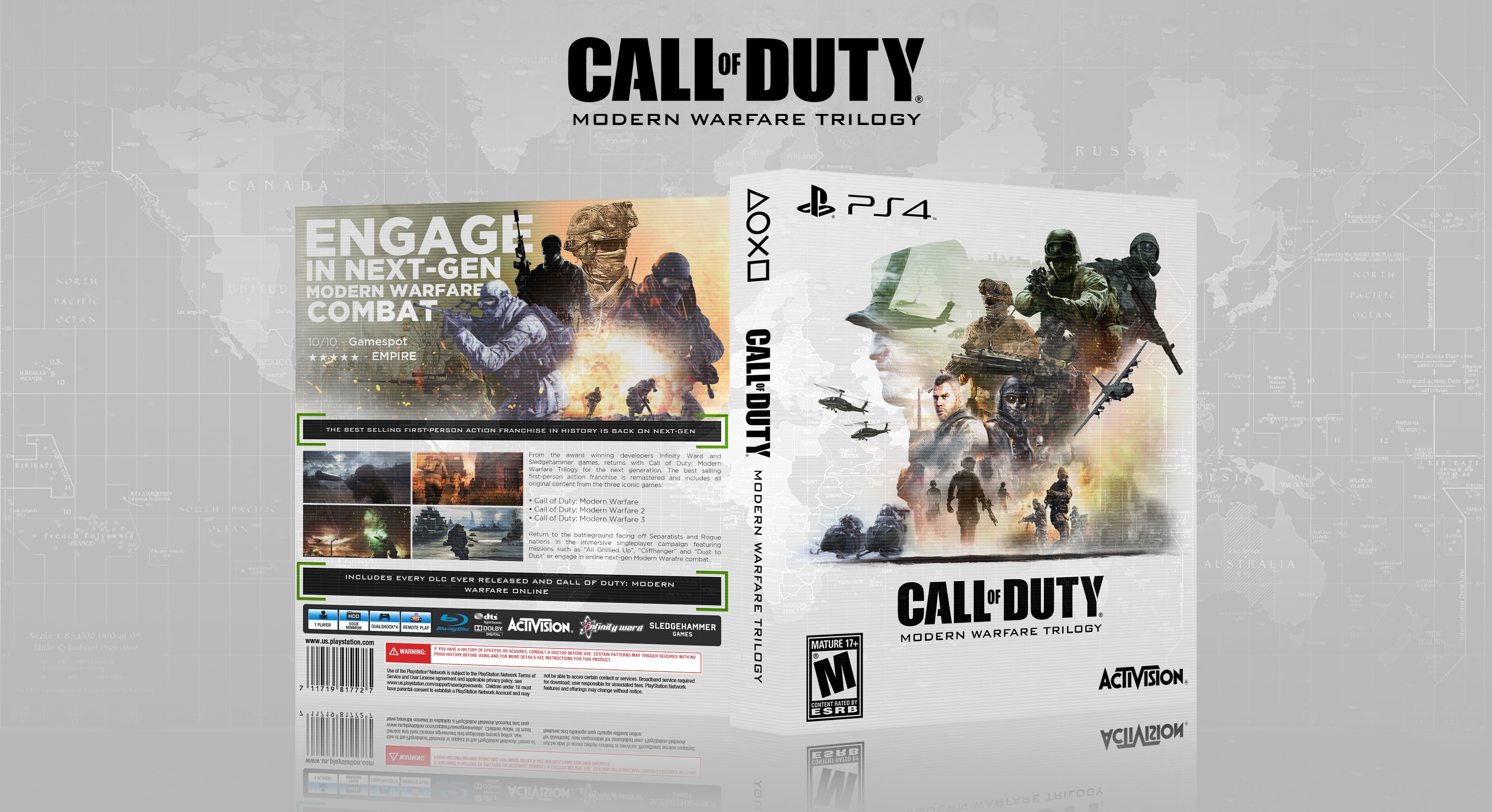 Call of Duty: Modern Warfare Trilogy box cover