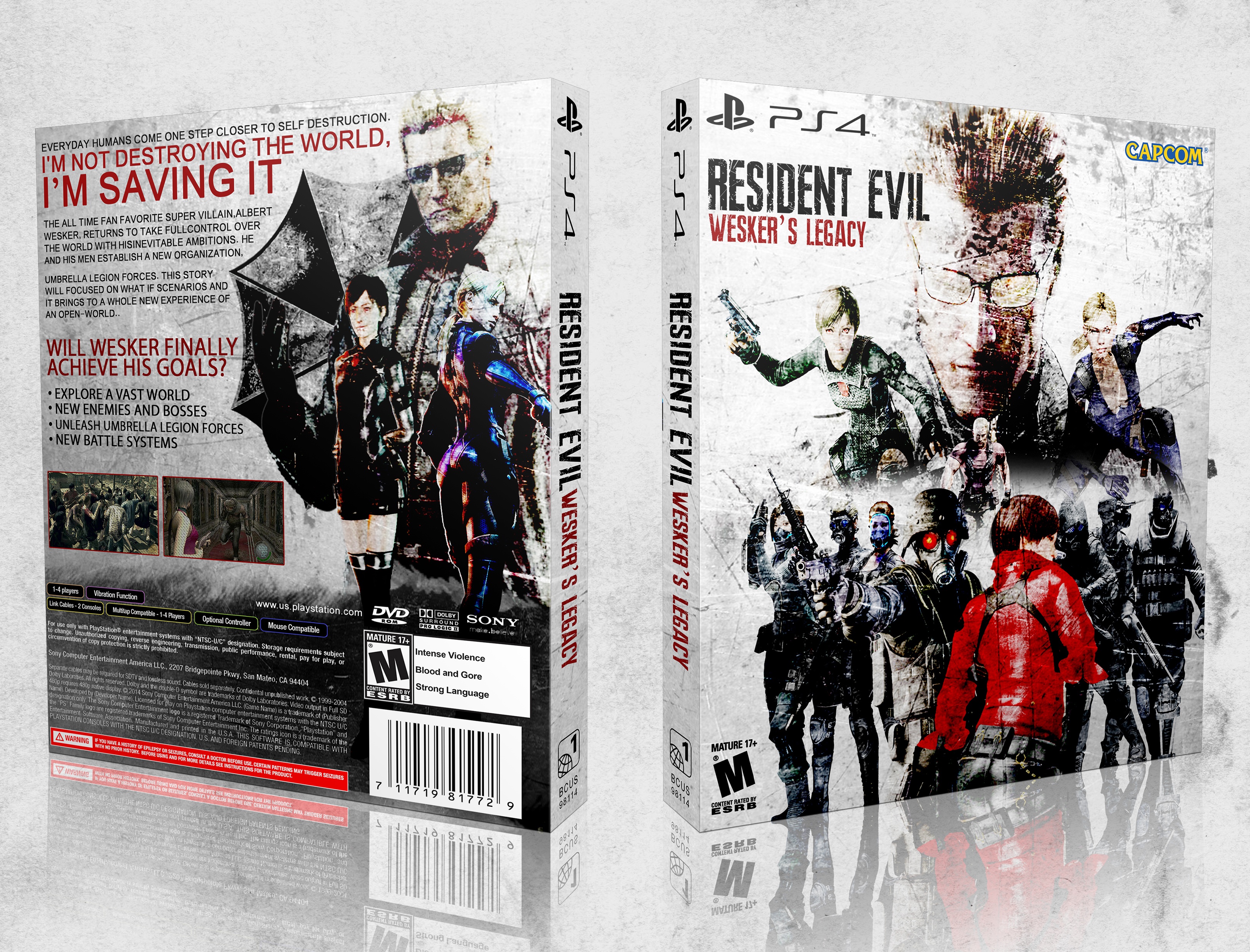 Resident Evil: Wesker's Legacy box cover