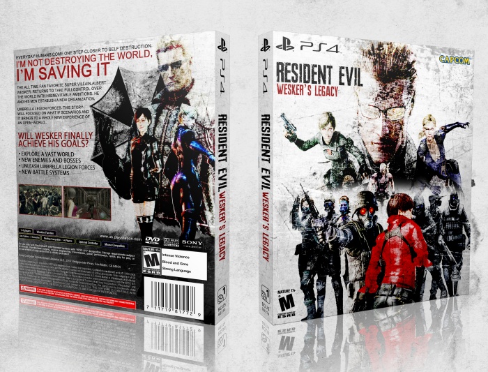 Resident Evil: Wesker's Legacy box art cover