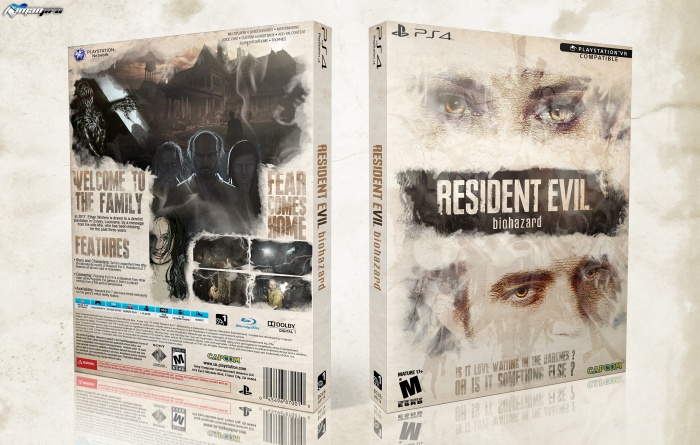 Resident Evil 7 box art cover