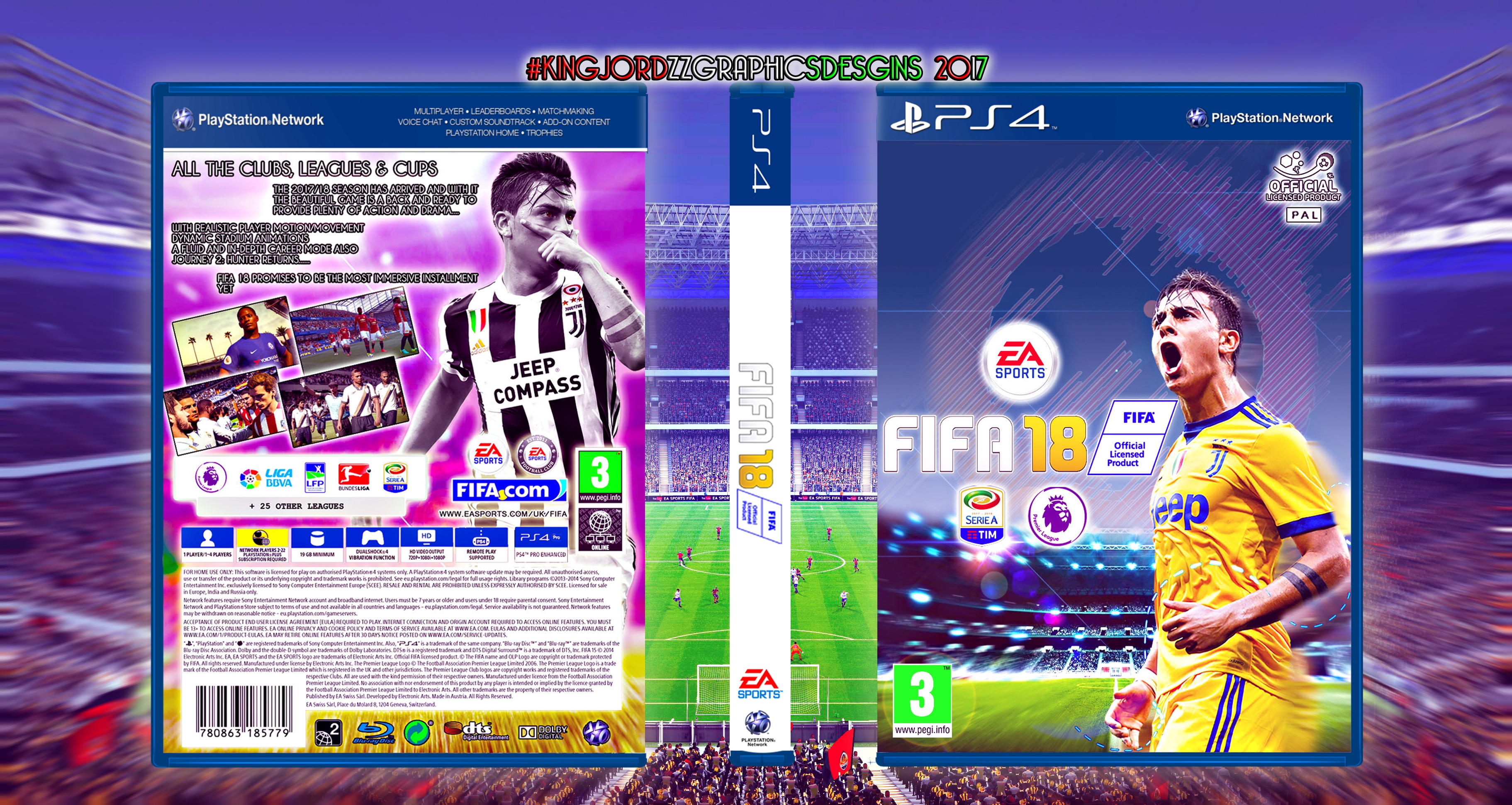 FIFA 18 box cover