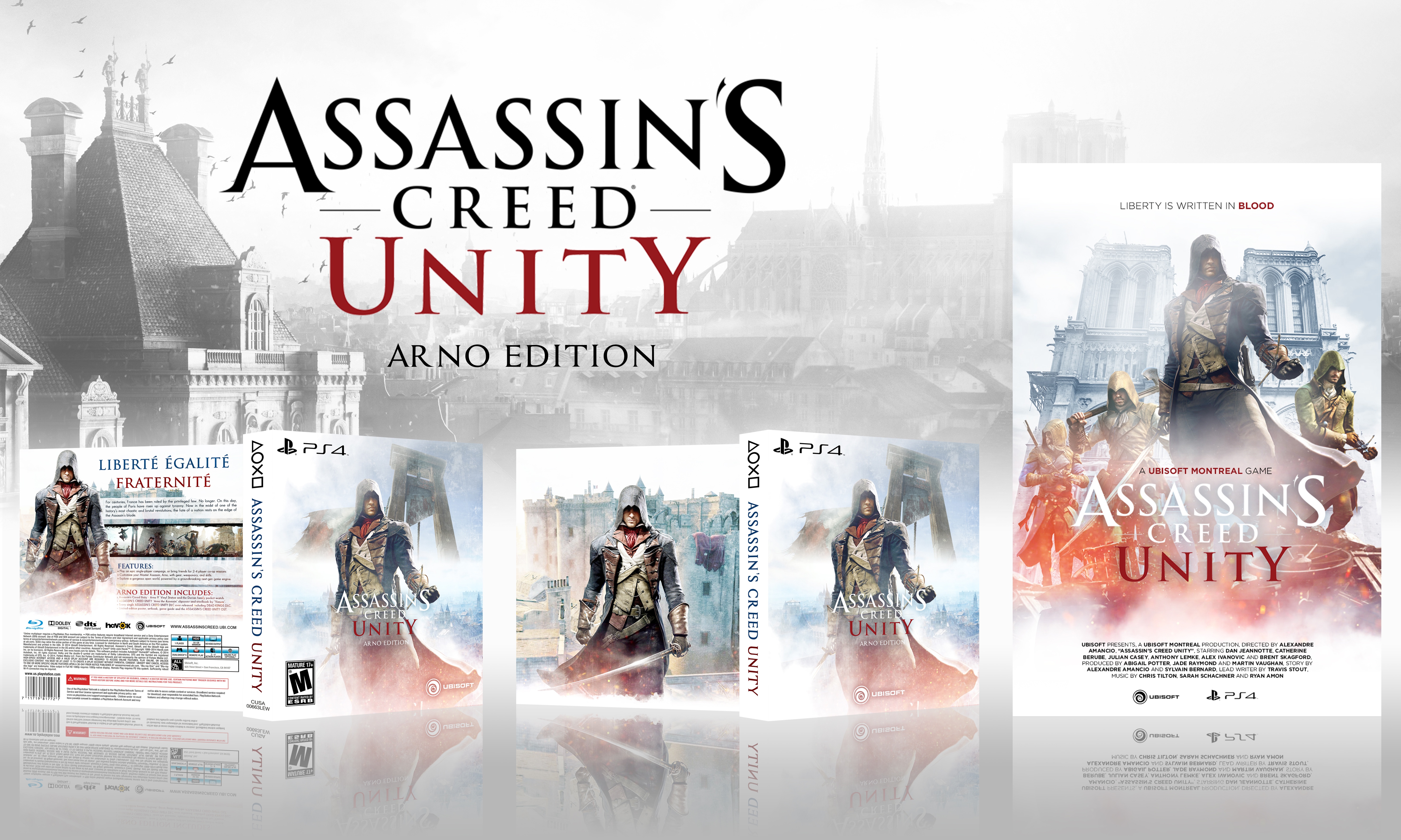 Assassin's Creed Unity: Arno Edition box cover