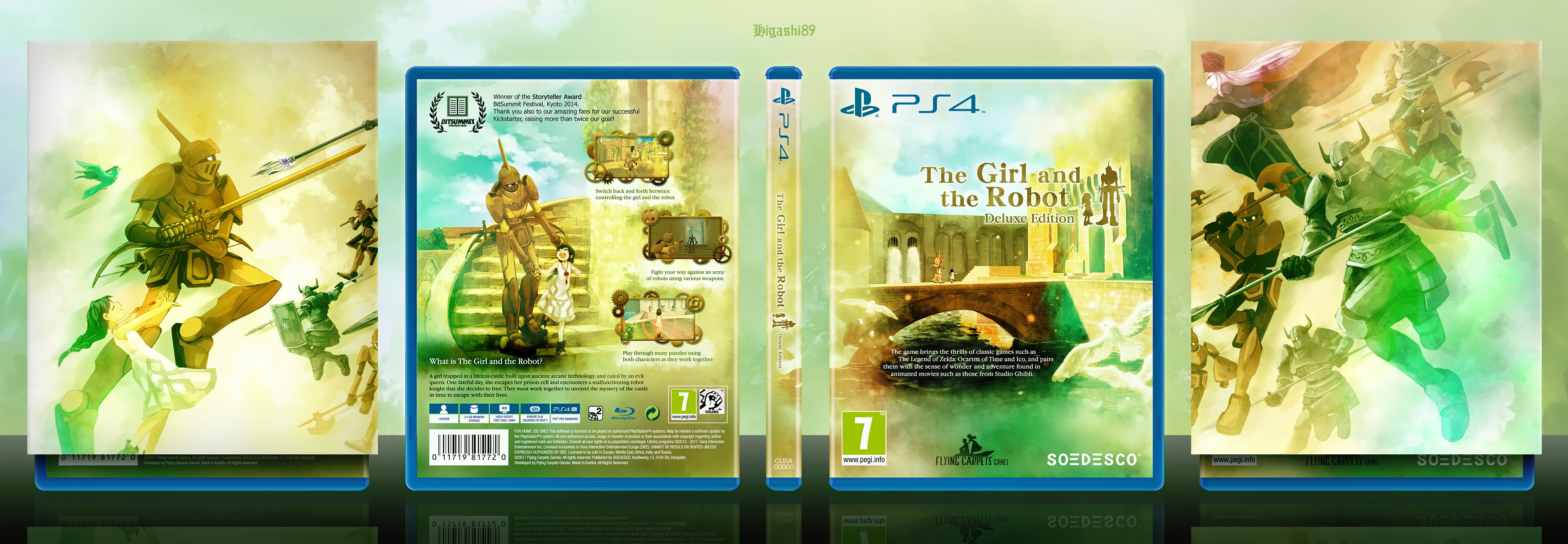 The Girl and the Robot box cover