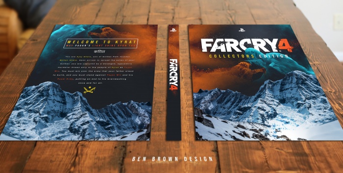 Far Cry 4 box art cover