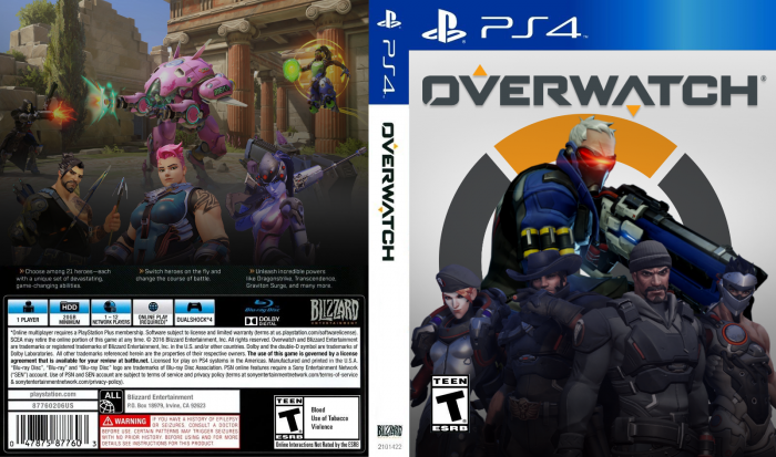 Overwatch box art cover