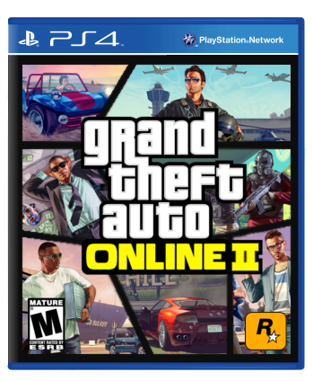 Grand Theft Auto Online 2 box cover