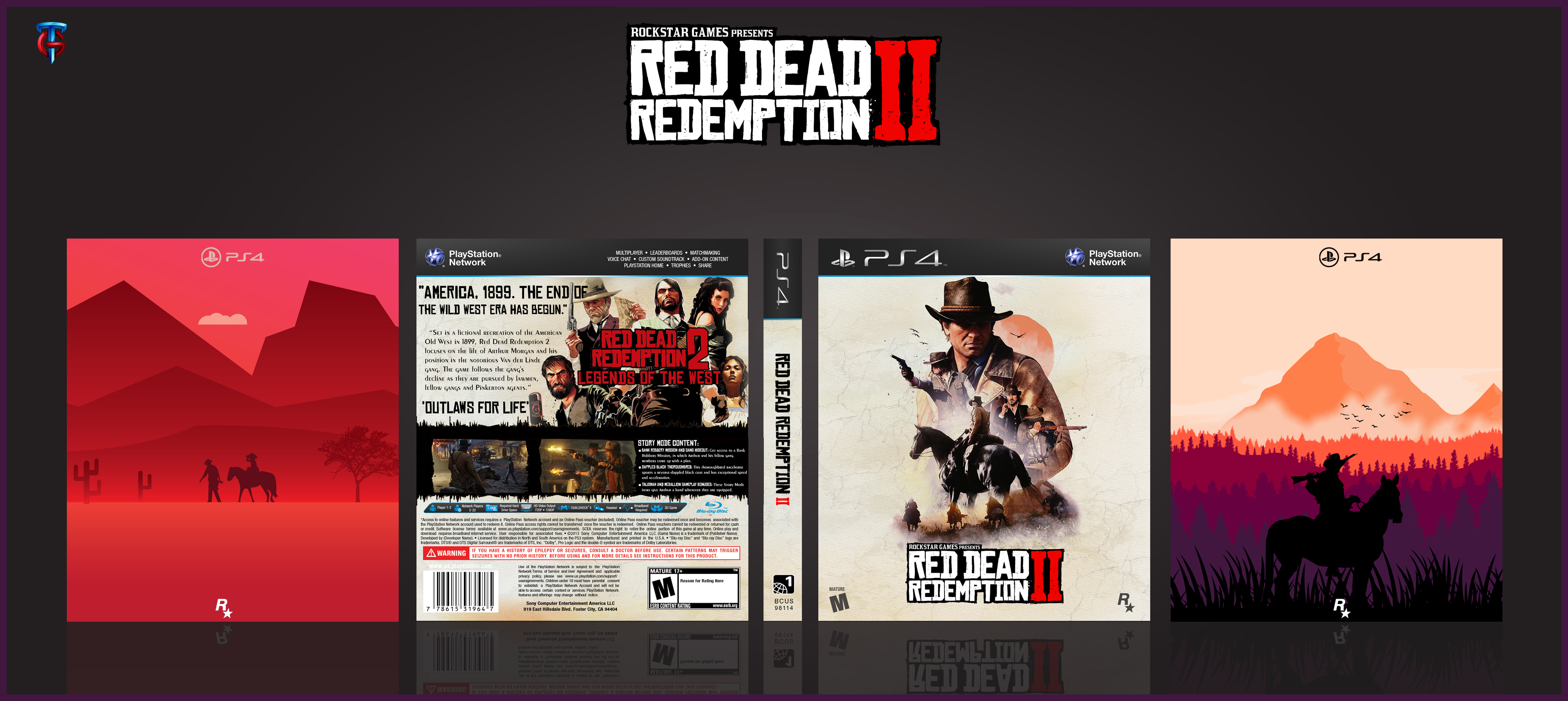 Red Dead Redemption II box cover