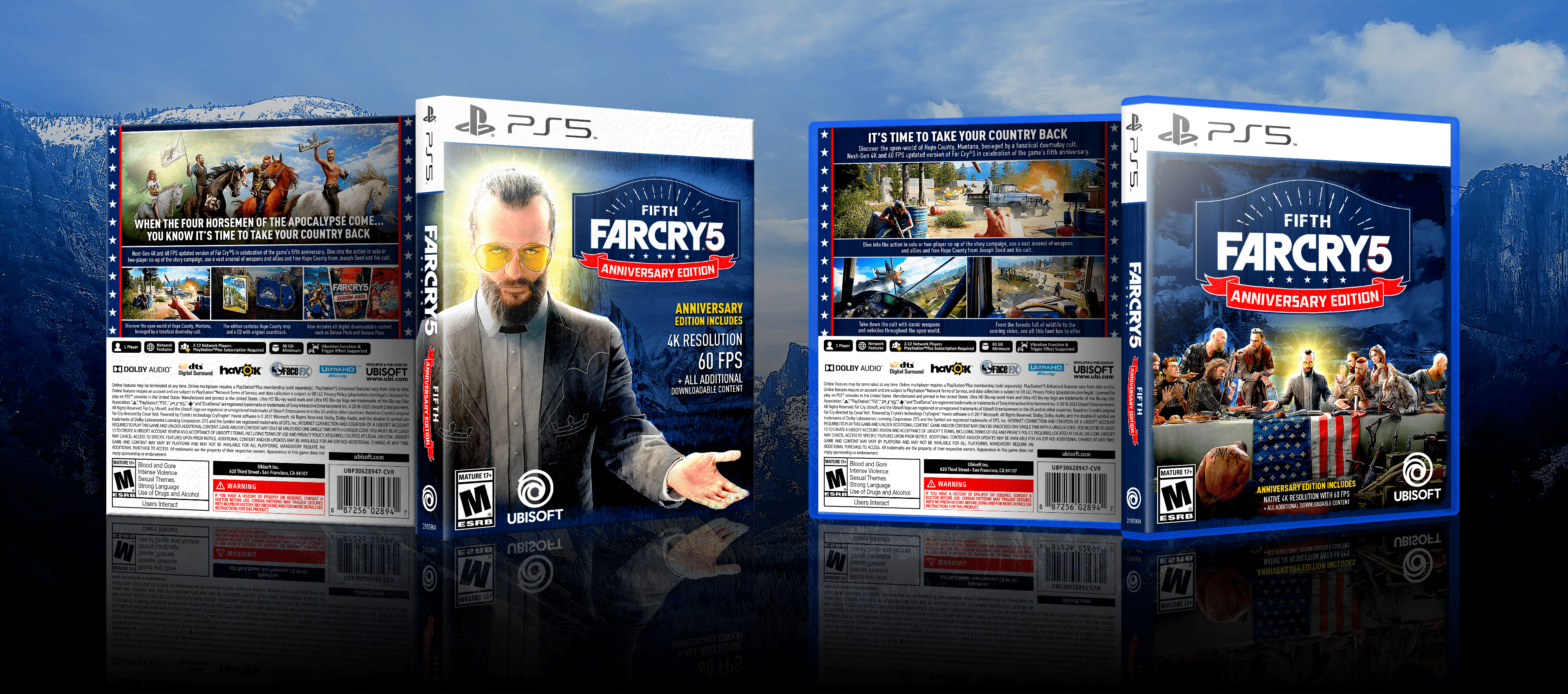 FarCry 5: Fifth Anniversary Edition box cover