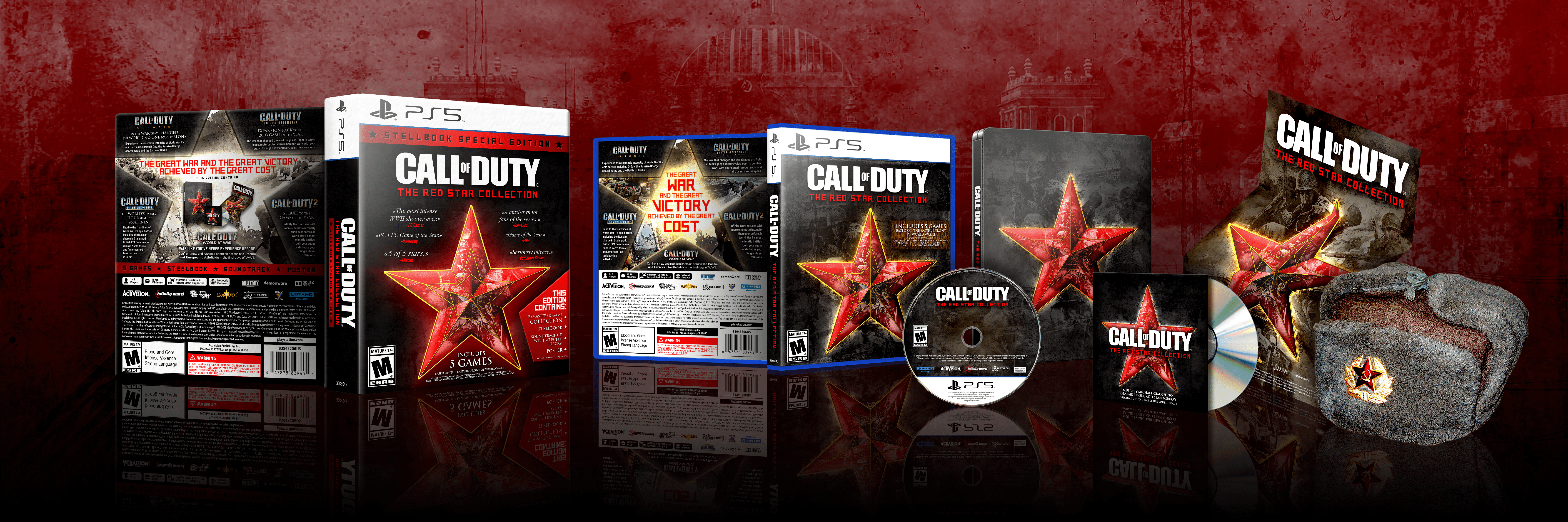 Call of Duty: The Red Star Collection box cover