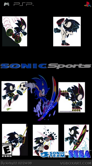 Sonic Sports box cover