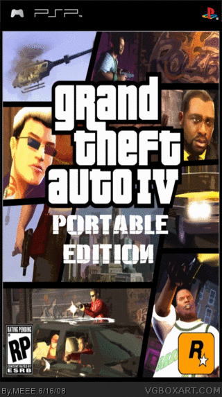 Grand Theft Auto IV Portable Edition box cover