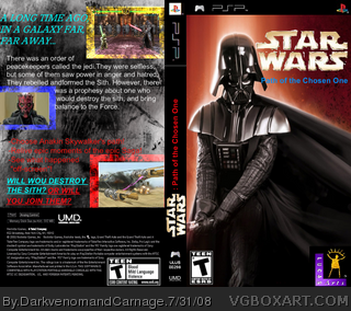 Star Wars: Path of the Chosen One box cover