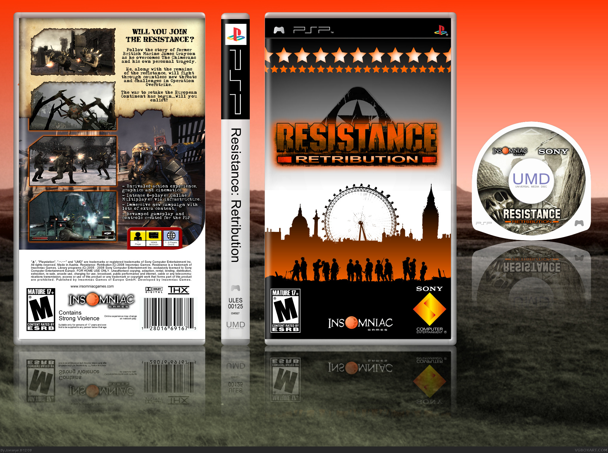Resistance: Retribution box cover