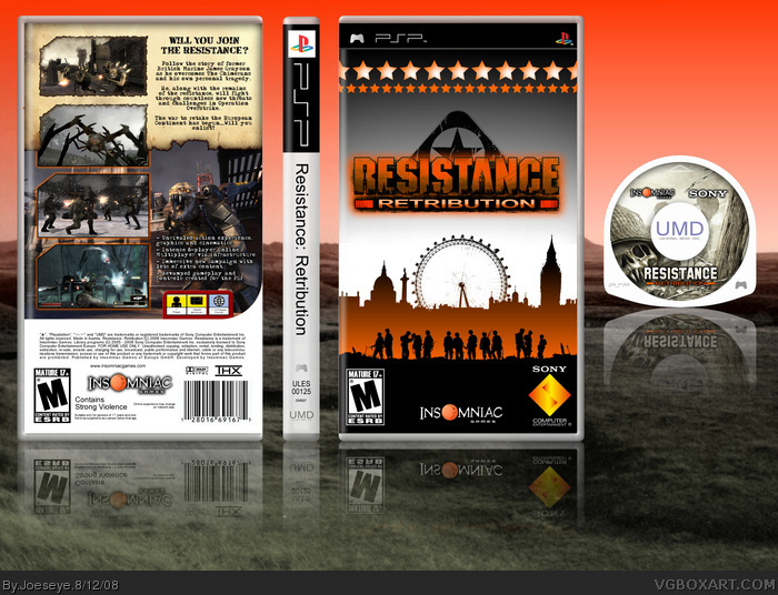 Resistance: Retribution box art cover