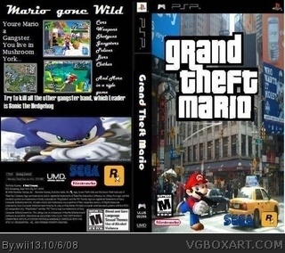 GTM: Grand Theft Mario box cover