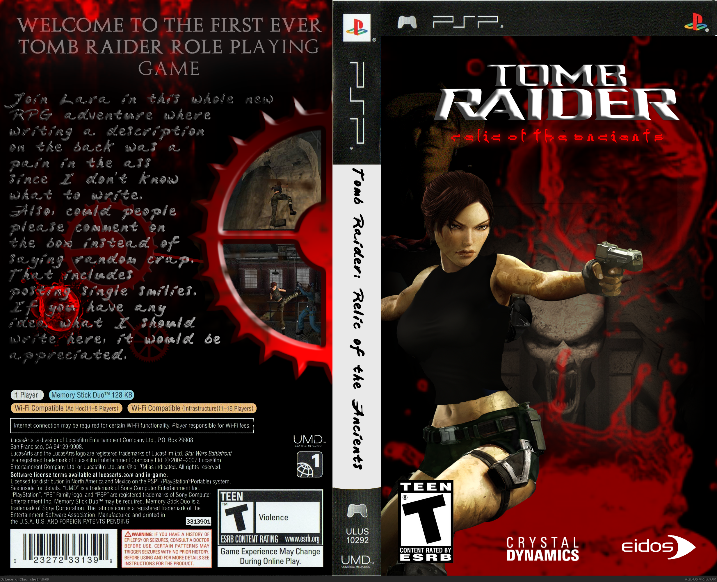 Tomb Raider: Relic of the Ancients box cover