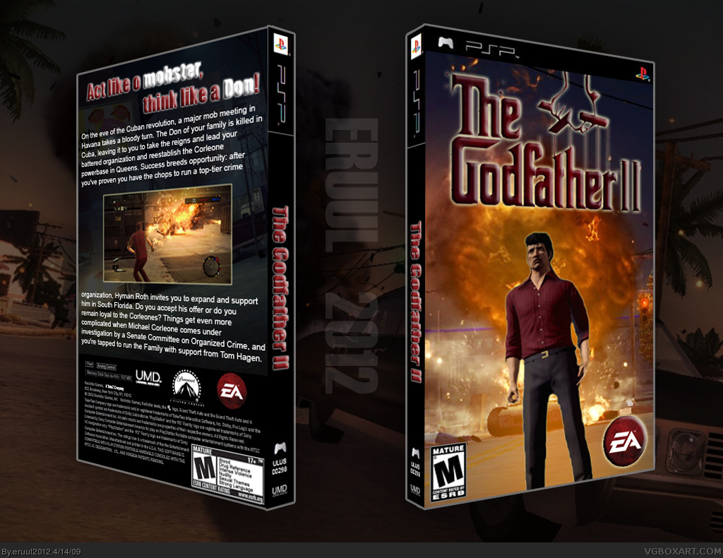 The Godfather 2 box cover