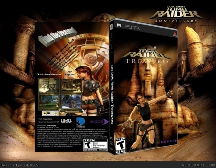 Tomb Raider: Treasures box art cover