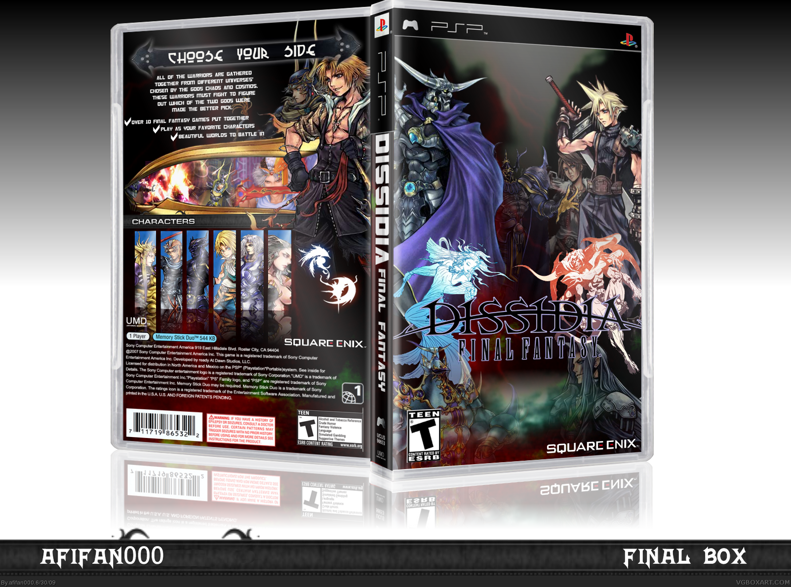 Dissida: Final Fantasy box cover