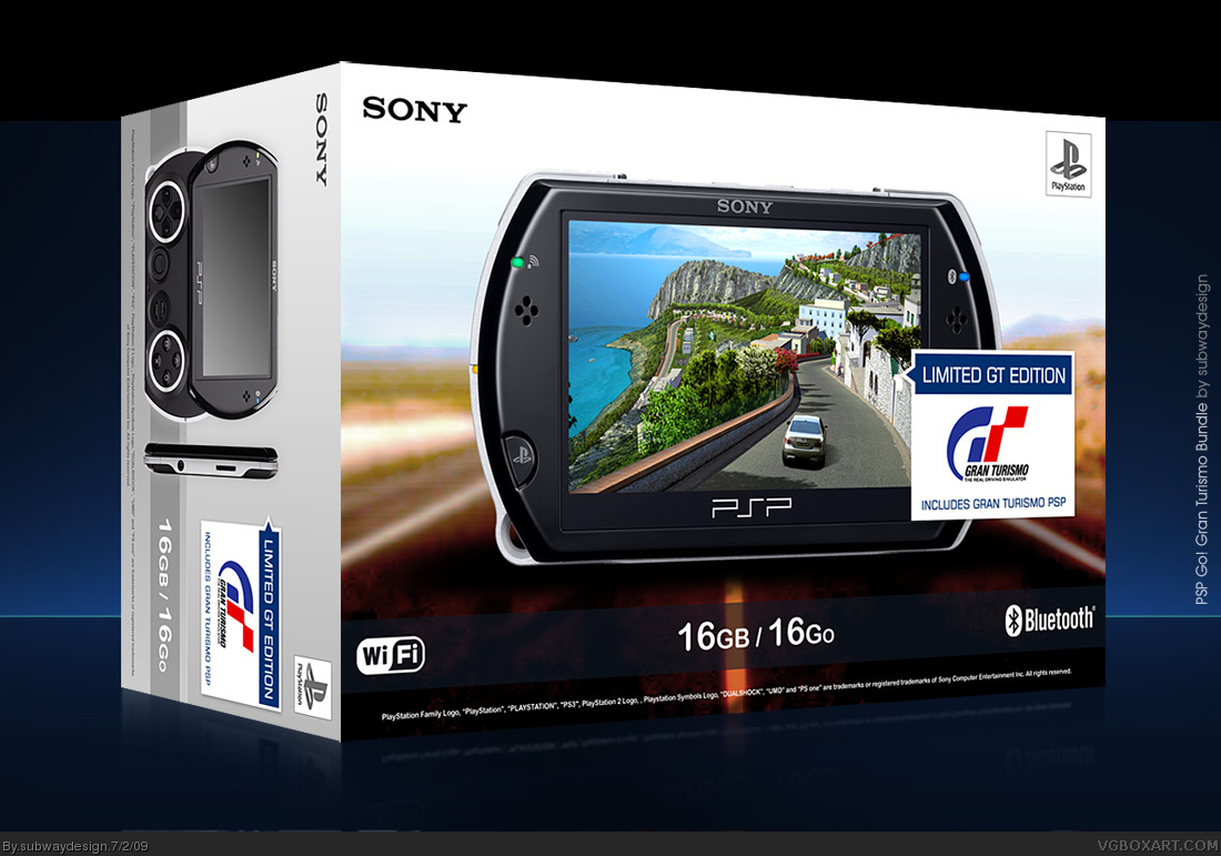 PSP Go! Gran Turismo Bundle box cover