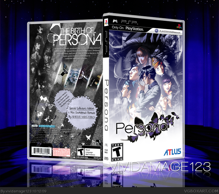 Shin Megami Tensei: Persona box art cover