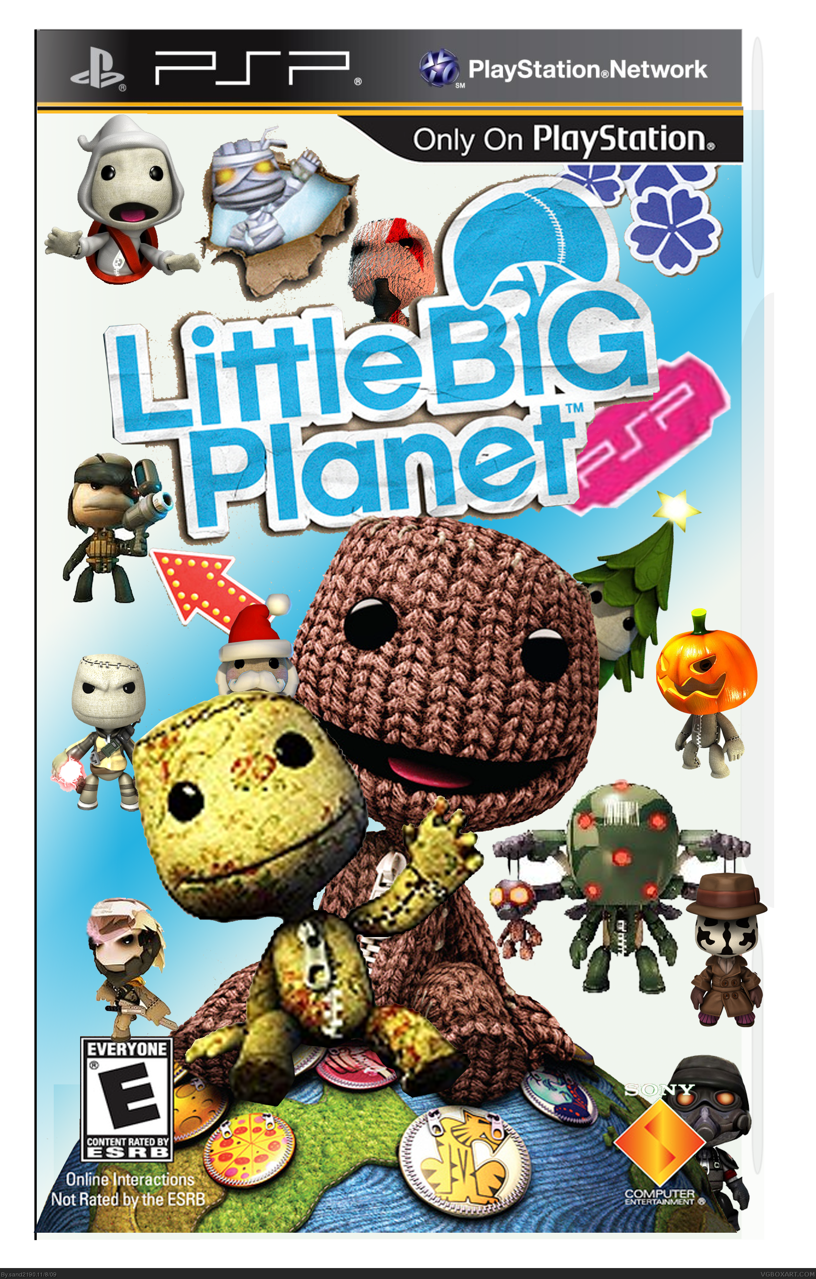 Little Big Planet PSP box cover