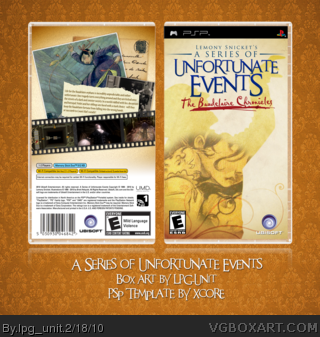 A Series of Unfortunate Events box art cover
