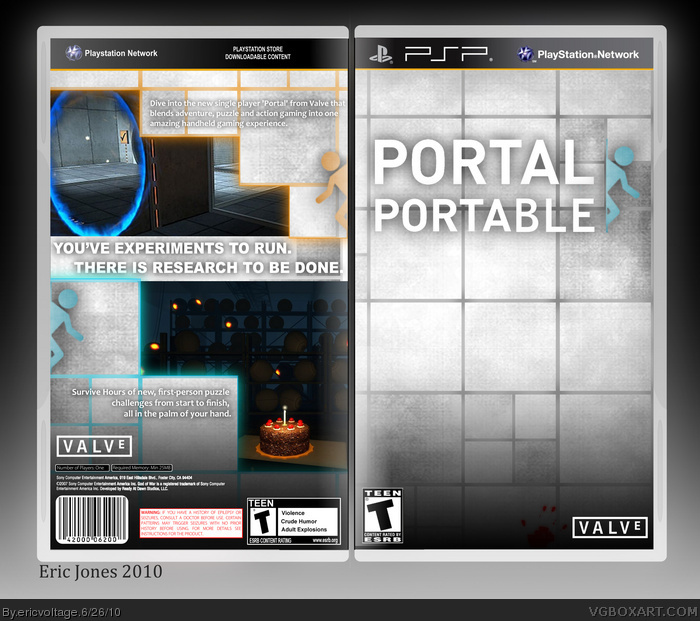 Portal: Portable box art cover