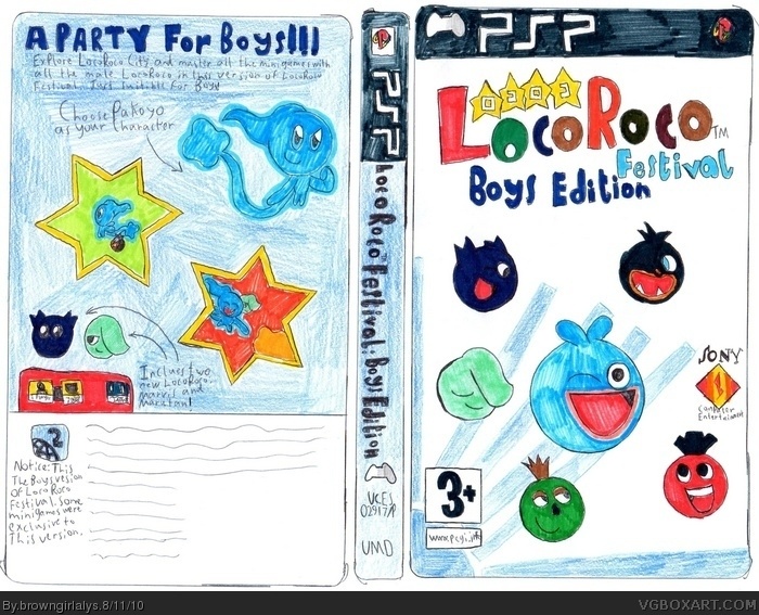 LocoRoco Festival: Boys Edition box art cover