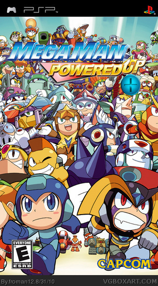 Mega Man Powered Up + box cover